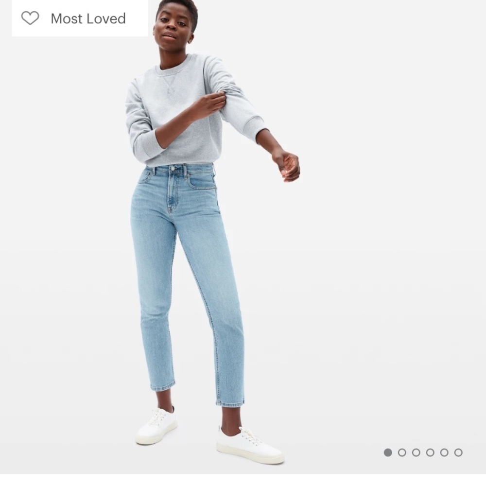 Everlane cheeky straight size 26